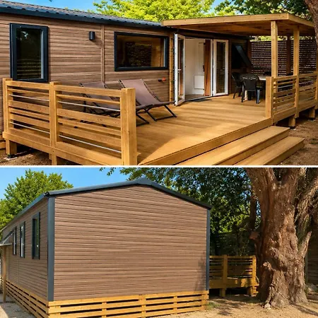 Camping Mobil Neuf 35m2 Clim Fibre Tv 3 A 2 Min 6 Personnes Porto-Vecchio (Corsica)