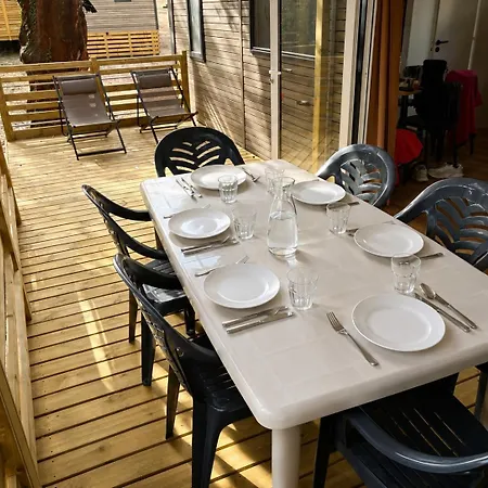Mobil Neuf 35m2 Clim Fibre Tv 3 A 2 Min 6 Personnes Porto-Vecchio (Corsica)